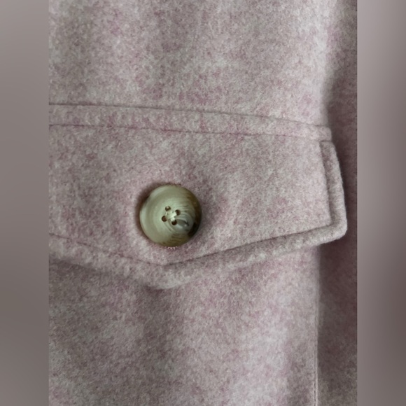 Blank NYC
Faux Wool Long Shirt Jacket Large - Picture 7 of 8